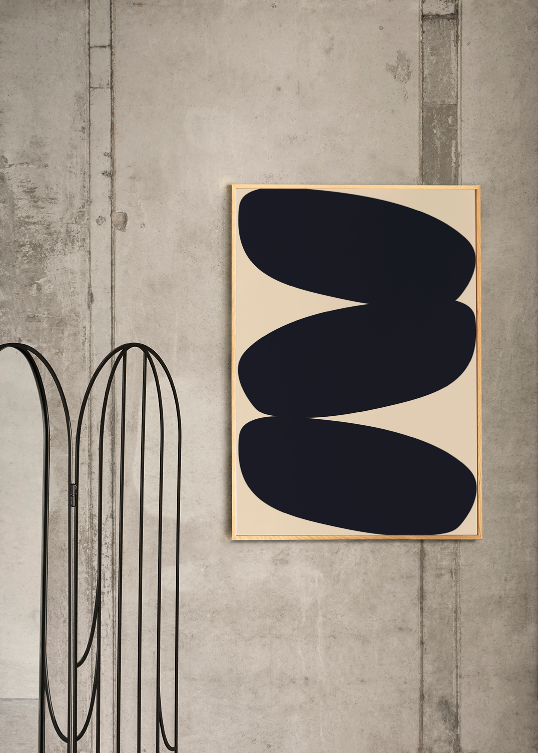 Solid Shapes 01 50×70cm