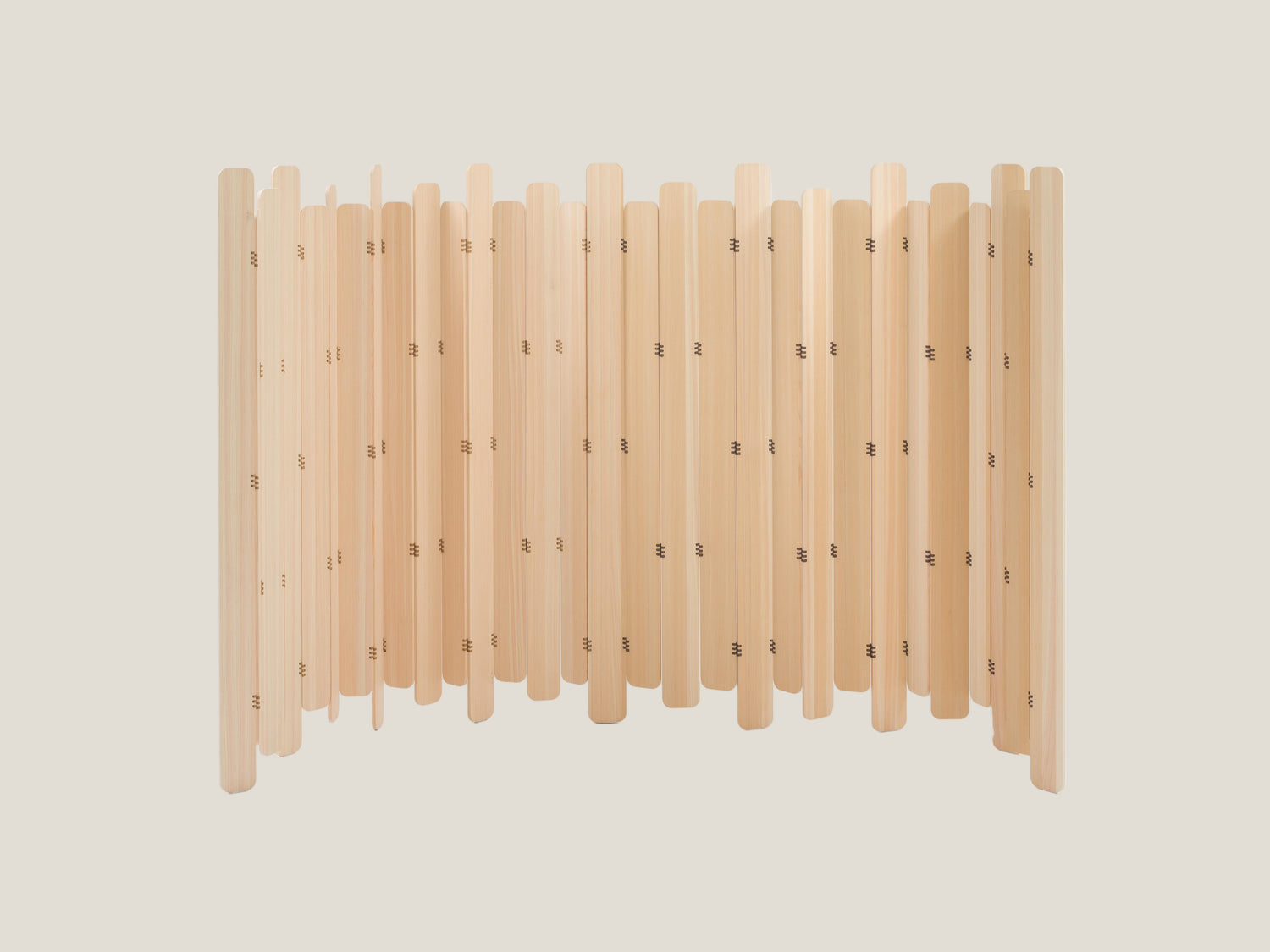 ヒノキのパーテーション