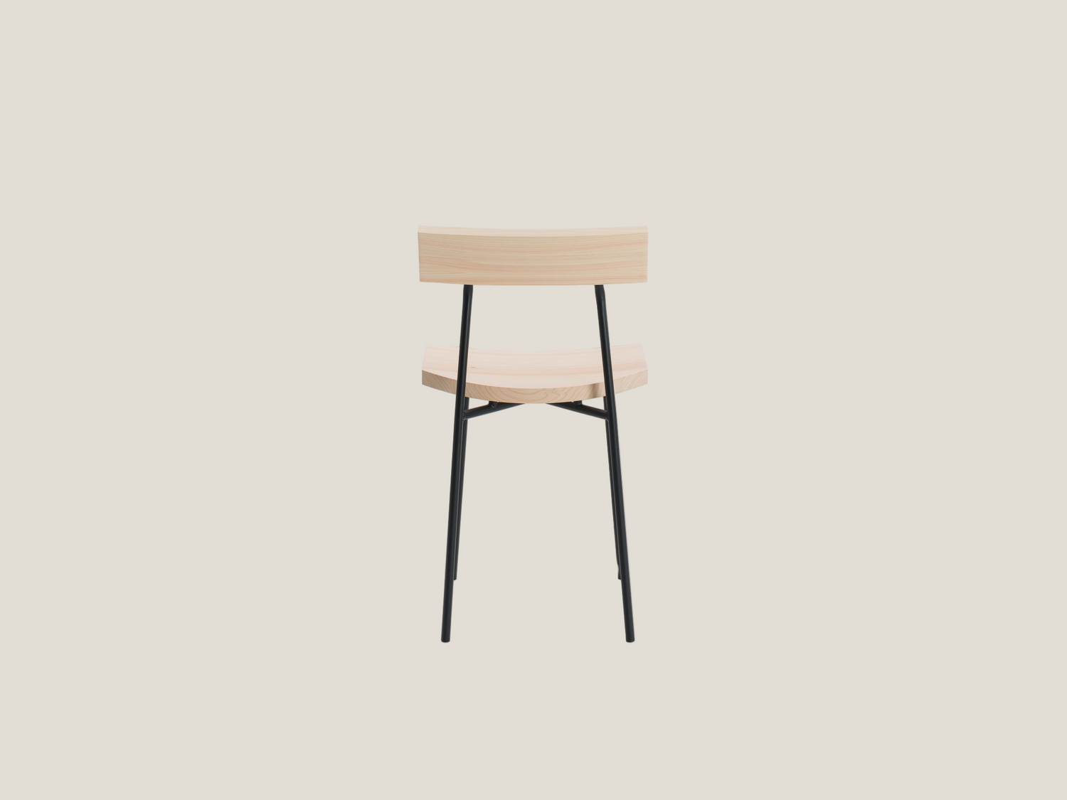 横につながるダイニングチェア