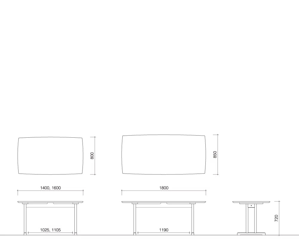 FAWN dining table 140cm