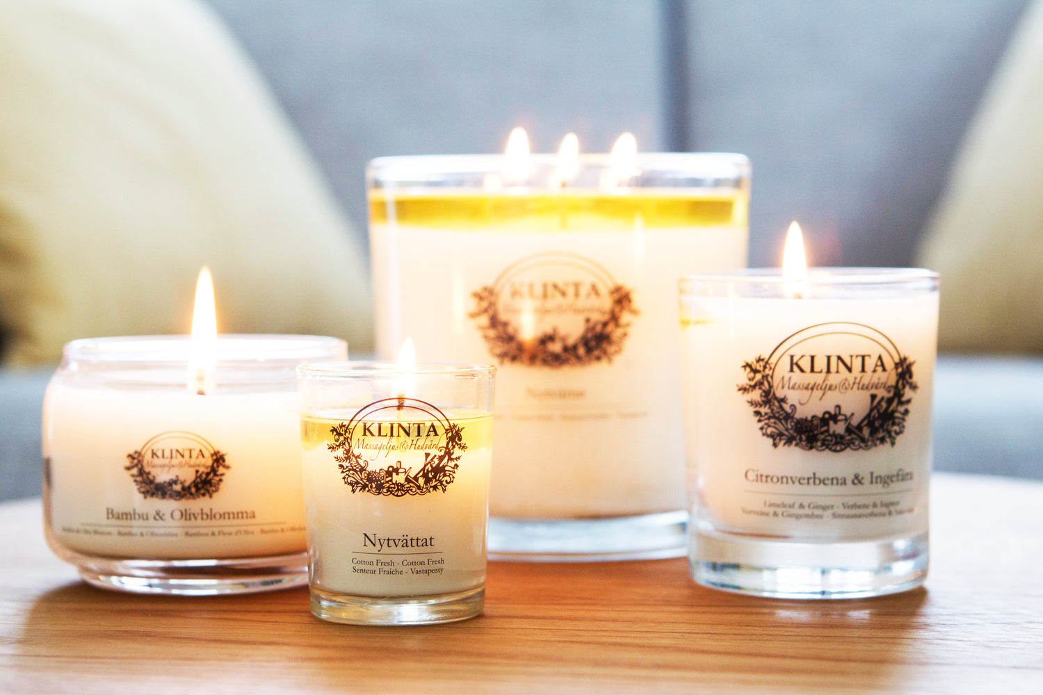 マッサージキャンドル40h　レモンバーベナ＆ジンジャー