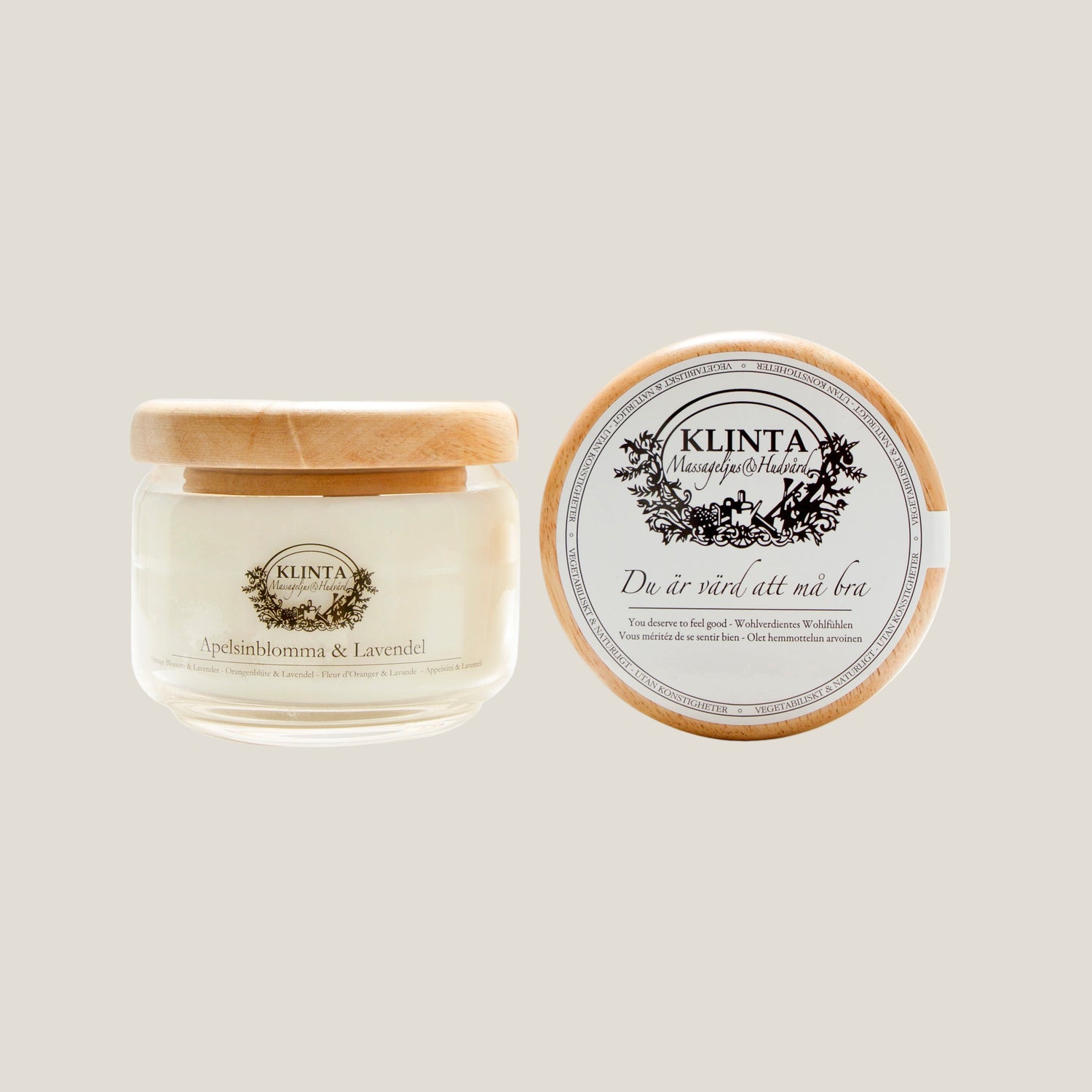 マッサージキャンドル50h　オレンジブロッサム＆ラベンダー