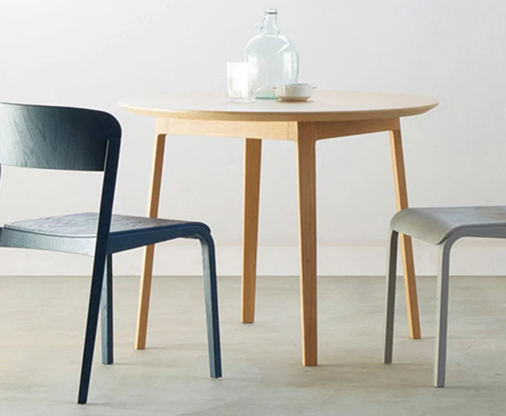 TAPERED dining round table 120cm