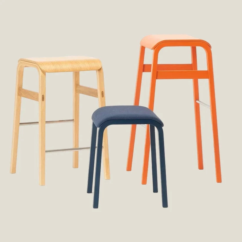 TAPERED stool L 木座