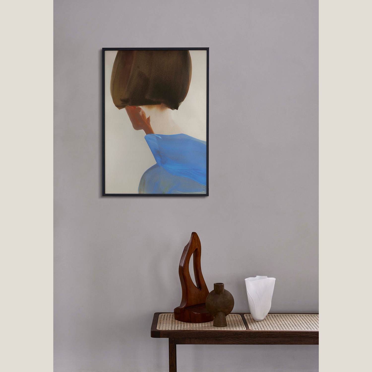 The Blue Cape 50x70cm