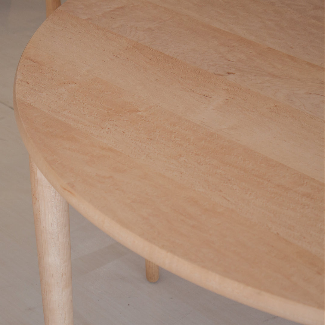 Carving Table イタヤカエデ Φ120cm